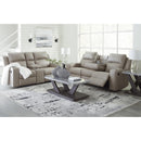 Signature Design by Ashley Lavenhorne 6330789C Reclining Sofa with Drop Down Table IMAGE 14