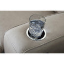 Signature Design by Ashley Lavenhorne 6330789C Reclining Sofa with Drop Down Table IMAGE 8