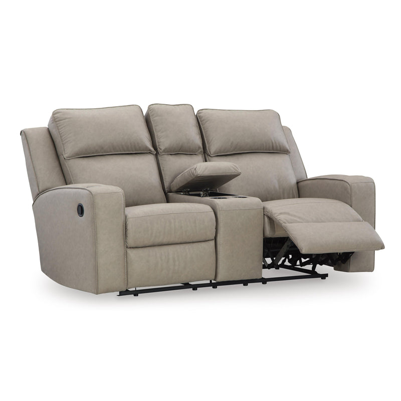 Signature Design by Ashley Lavenhorne 6330794C Double Reclining Loveseat with Console IMAGE 2