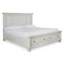 Signature Design by Ashley Robbinsdale B742B25 King Panel Storage Bed IMAGE 1