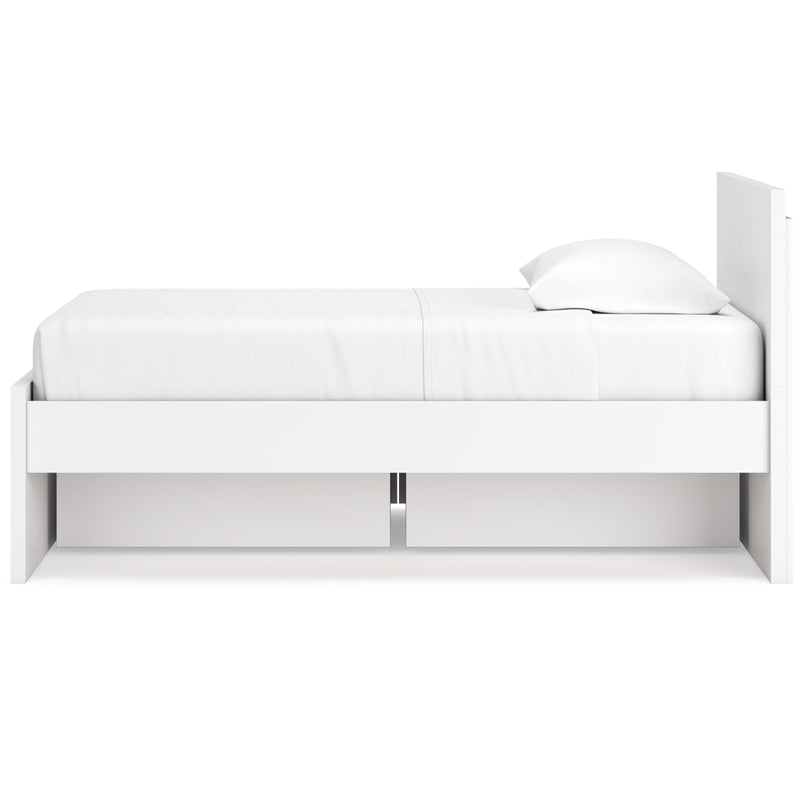 Signature Design by Ashley Onita EB9630B10 Twin Panel Platform Bed with 1 Side Storage IMAGE 5