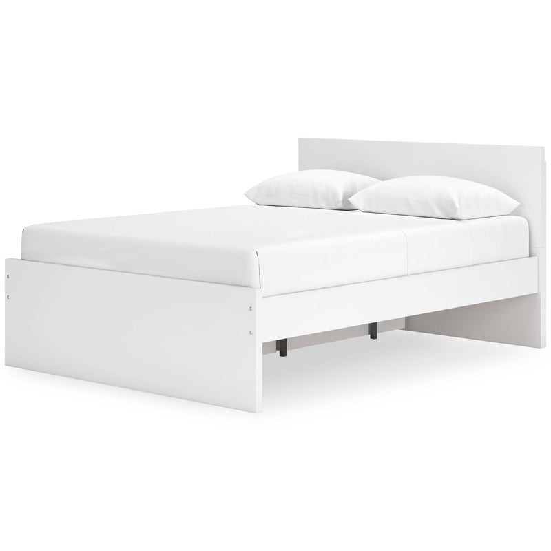 Signature Design by Ashley Onita EB9630B12 Queen Panel Platform Bed with 1 Side Storage IMAGE 3