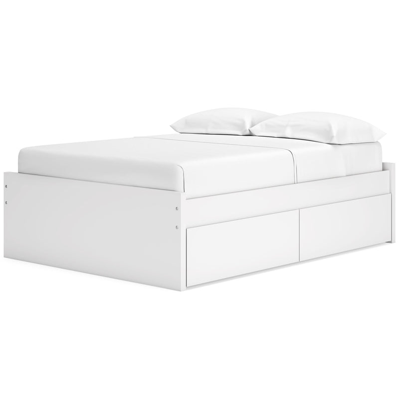 Signature Design by Ashley Onita EB9630B13 Full Platform Bed with 2 Side Storage IMAGE 3