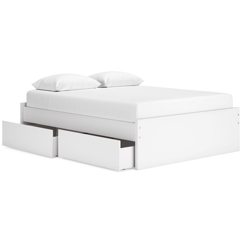 Signature Design by Ashley Onita EB9630B14 Queen Platform Bed with 2 Side Storage IMAGE 2