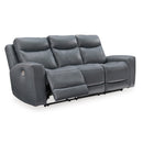 Signature Design by Ashley Mindanao Power Reclining Leather Match Sofa U5950415C IMAGE 2