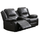Mazin Furniture McLeod Reclining Bonded Leather Loveseat 179366 IMAGE 2