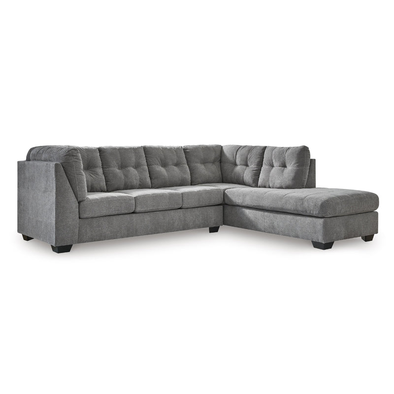 Signature Design by Ashley Marleton 55305S4 2 pc Sleeper Sectional with Chaise IMAGE 1