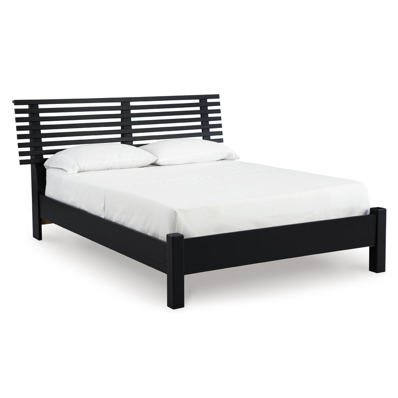 Signature Design by Ashley Danziar B1013B1 Queen Slat Panel Bed IMAGE 1