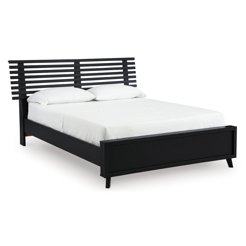Signature Design by Ashley Danziar B1013B4 Queen Slat Panel Bed IMAGE 1