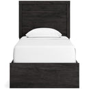 Signature Design by Ashley Belachime B2589B11 Twin Panel Bed IMAGE 2