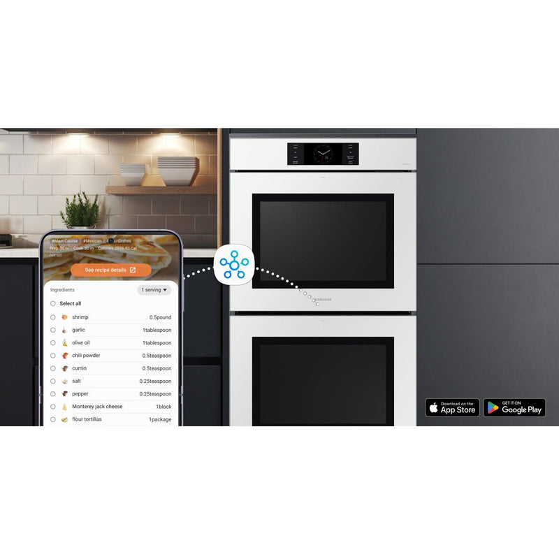 Samsung 30-inch, 7.0 cu. ft. Built-in Combination Wall Oven NQ70CB700D12AA IMAGE 11