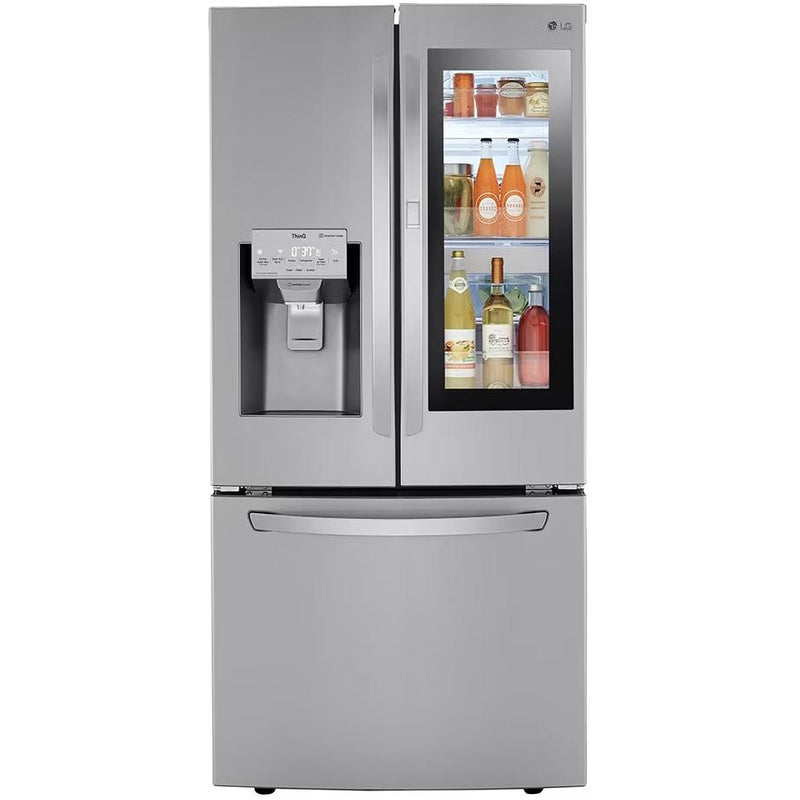 LG 33-inch, 24.4 cu. ft. French 3-Door Refrigerator with Slim SpacePlus™ Ice System LRFVS2503S - 181267 IMAGE 2