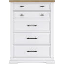  Benchcraft Ashbryn B844-46 Five Drawer Chest IMAGE 3