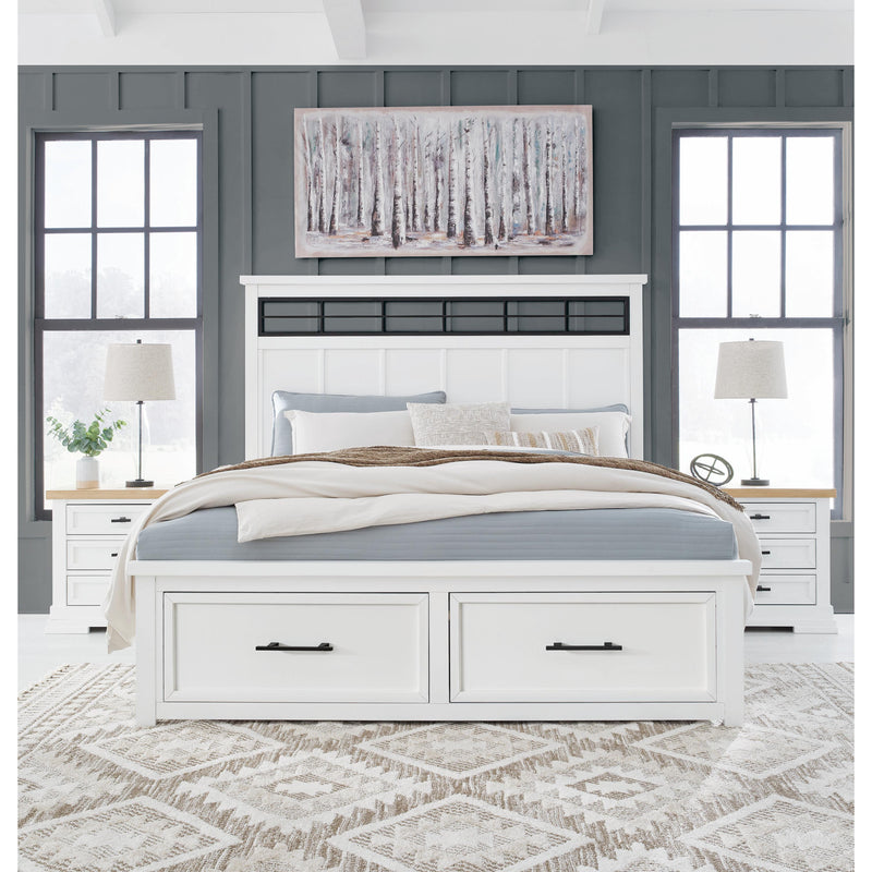 Benchcraft Ashbryn B844B5 California King Panel Storage Bed IMAGE 11