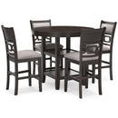  Signature Design by Ashley Langwest D422-223 Dining Room Counter Table Set IMAGE 1
