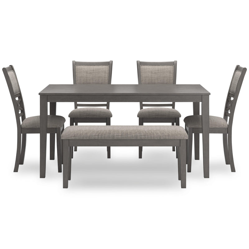  Signature Design by Ashley Wrenning D425-325 Dining Room Table Set IMAGE 2
