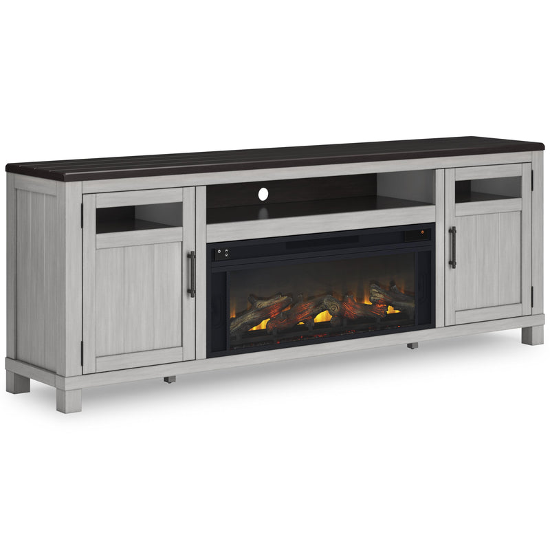 Signature Design by Ashley Darborn W796W1 88" TV Stand with Electric Fireplace IMAGE 1