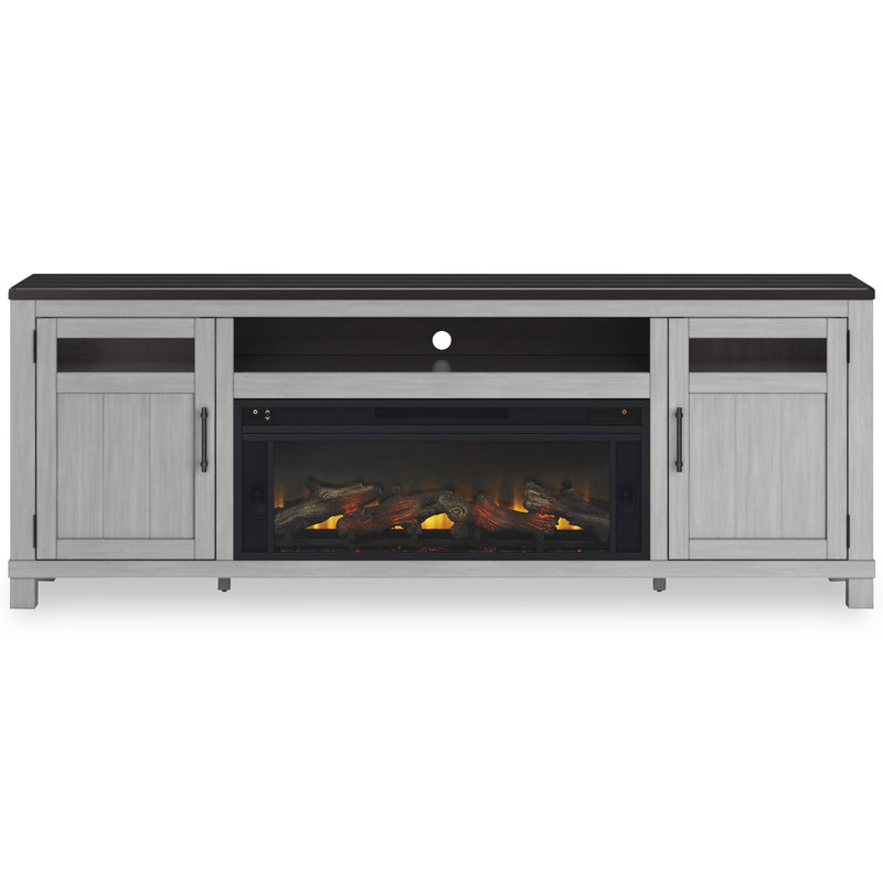 Signature Design by Ashley Darborn W796W1 88" TV Stand with Electric Fireplace IMAGE 2
