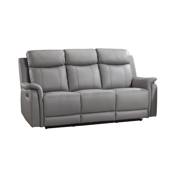 Mazin Furniture Cyrus Power Reclining Leather Match Sofa 180760 IMAGE 1