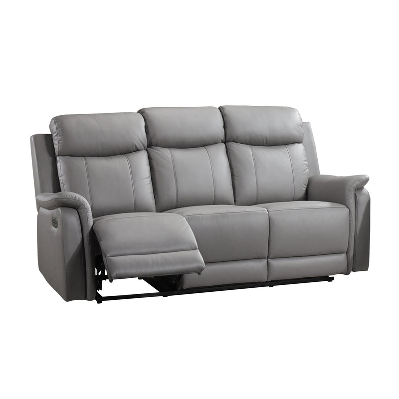Mazin Furniture Cyrus Power Reclining Leather Match Sofa 180760 IMAGE 2