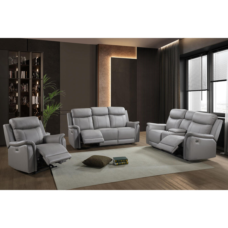 Mazin Furniture Cyrus Power Reclining Leather Match Sofa 180760 IMAGE 6