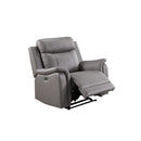 Mazin Furniture Cyrus Power Glider Leather Match Recliner 180758 IMAGE 2