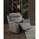 Mazin Furniture Cyrus Power Glider Leather Match Recliner 180758 IMAGE 6