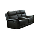 Mazin Furniture Cyrus Reclining Leather Match Loveseat 181710 IMAGE 1