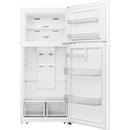  Hisense 18 cu. ft. Freestanding Top Freezer Refrigerator RT18A2FWD IMAGE 2
