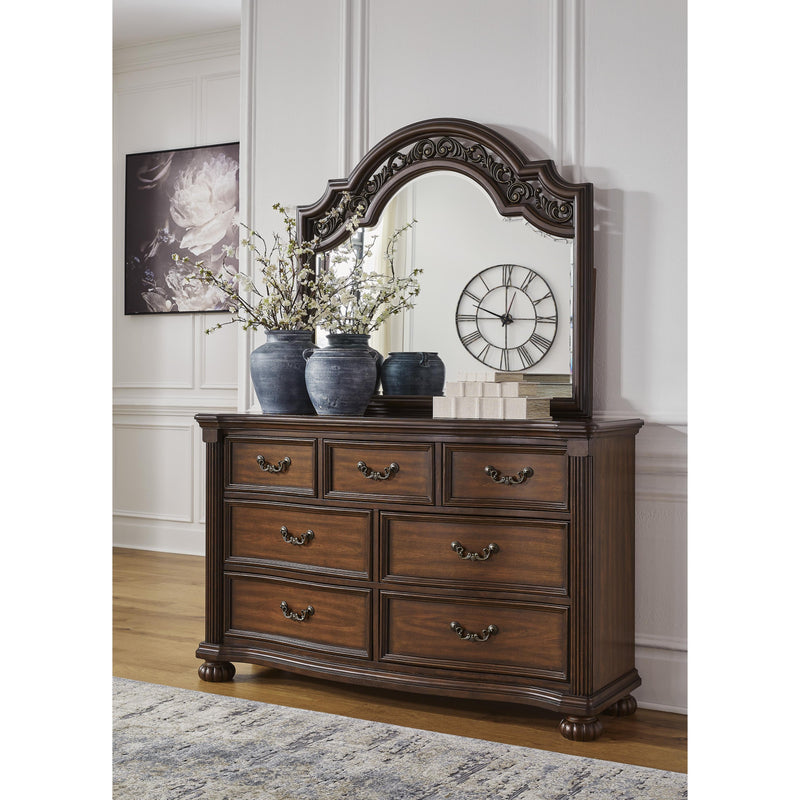 Signature Design by Ashley Lavinton B764B1 Dresser and Mirror IMAGE 2