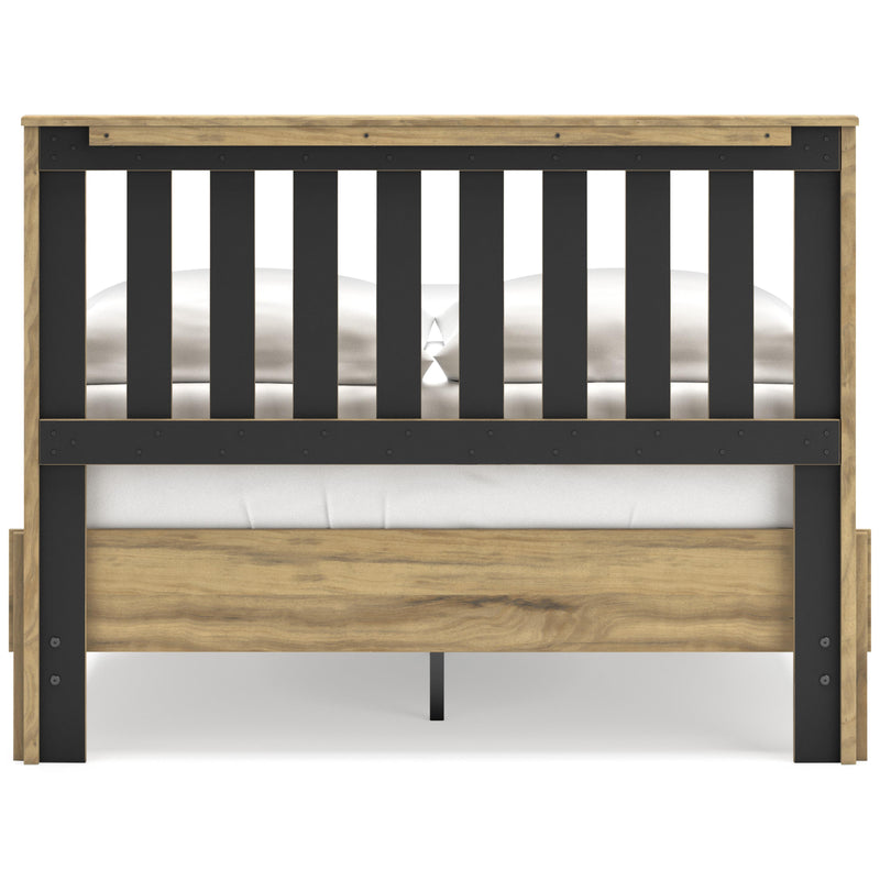Signature Design by Ashley Bermacy EB1760B1 Full Platform Panel Bed IMAGE 4
