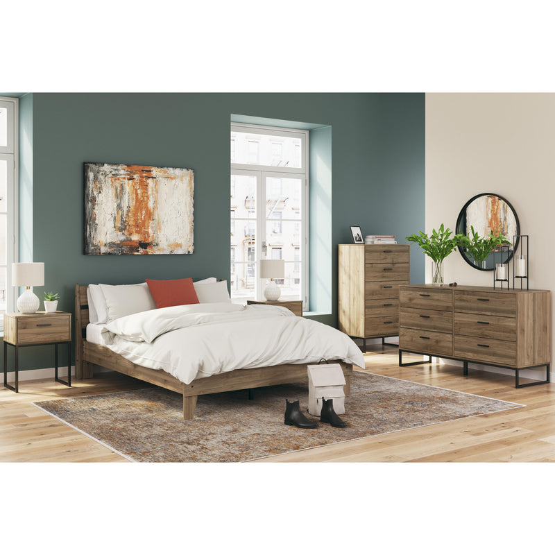 Signature Design by Ashley Deanlow EB1866B3 Queen Platform Panel Bed IMAGE 9