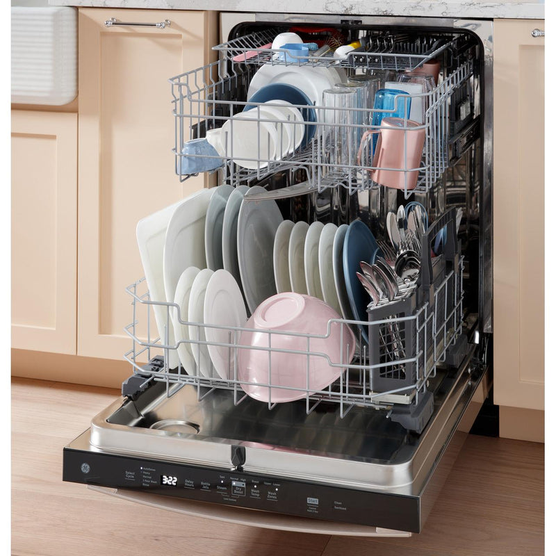 GE 24-inch Built-in Dishwasher with Stainless Steel Tub GDF670SYVFS IMAGE 3