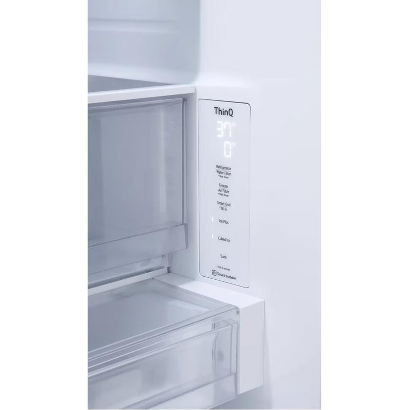 LG 36-inch, 31.7 cu. ft. Freestanding French 3-Door Refrigerator with Door Cooling+ LRFLS3206S IMAGE 10