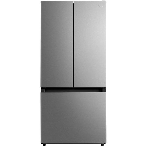 Midea 18.4 cu. ft. Counter-Depth French 3-Door Refrigerator MRF18B4AST - 181339 IMAGE 1