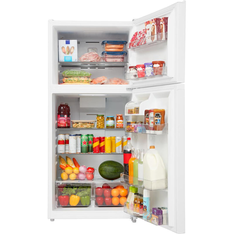  Midea 18 cu. ft. Top Freezer Refrigerator MRT18D3BWW IMAGE 2