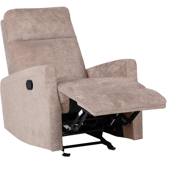 Cheers Manwah Glider Recliner in Fabric - Cocoa 180495 IMAGE 1