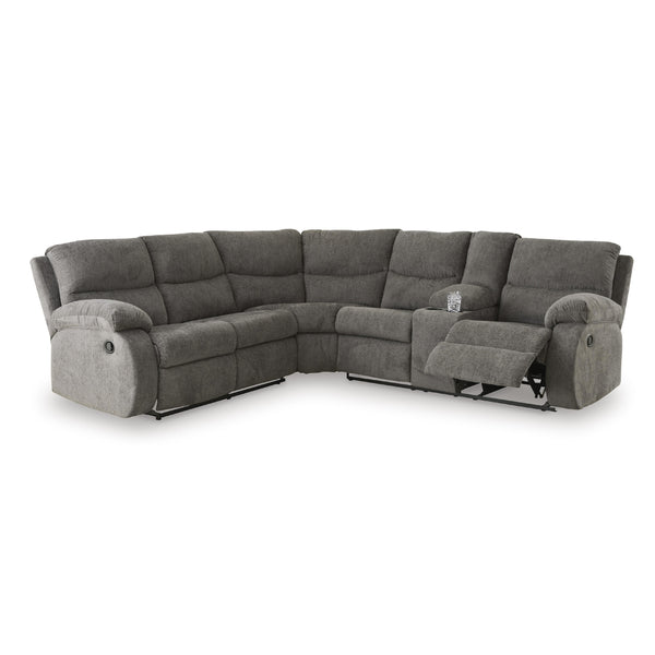Signature Design by Ashley Museum 81807S1C 2 pc Reclining Sectional IMAGE 1