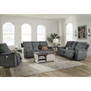  Signature Design by Ashley Barnsana Power Reclining Fabric Loveseat with Console 181476 IMAGE 15