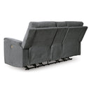  Signature Design by Ashley Barnsana Power Reclining Fabric Loveseat with Console 181476 IMAGE 5