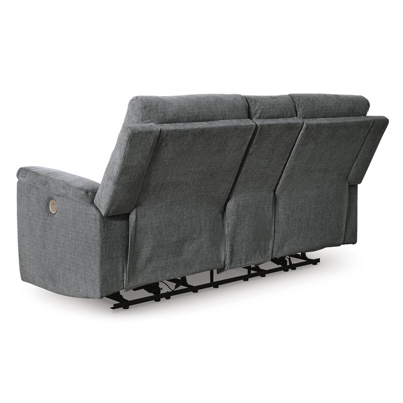  Signature Design by Ashley Barnsana Power Reclining Fabric Loveseat with Console 181476 IMAGE 5