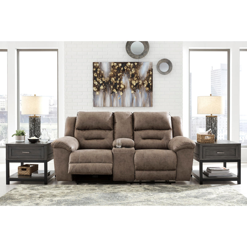  Signature Design by Ashley Stoneland 3990594C Double Reclining Loveseat with Console IMAGE 4