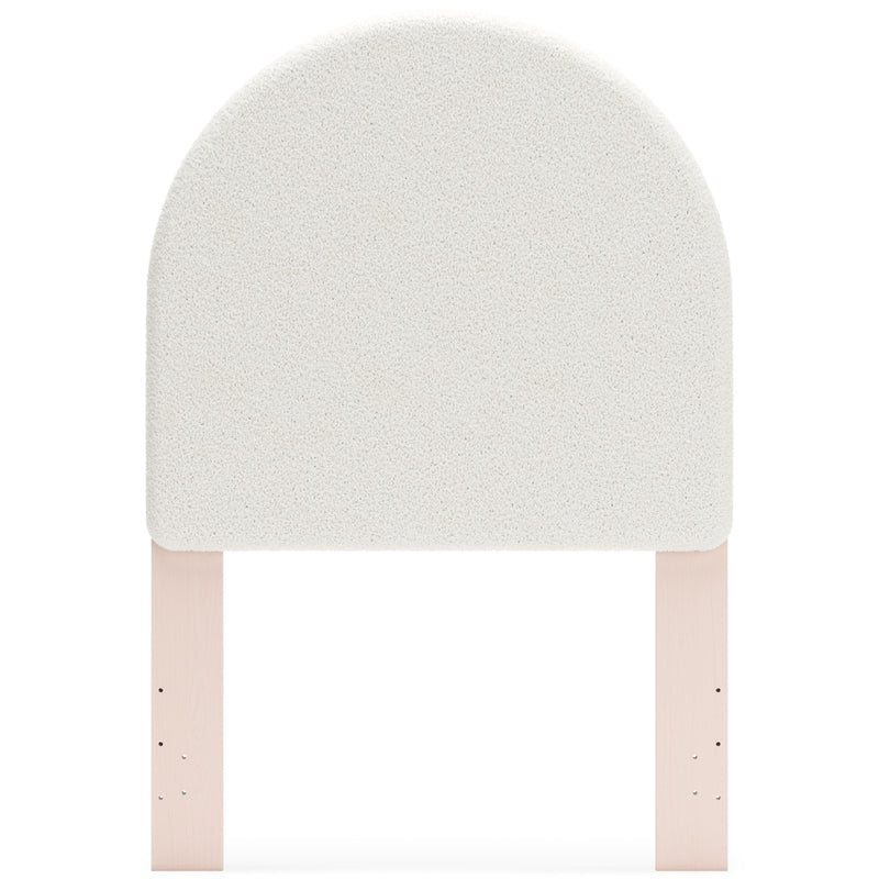  Signature Design by Ashley Wistenpine B1323-53 Twin Upholstered Round Headboard IMAGE 2