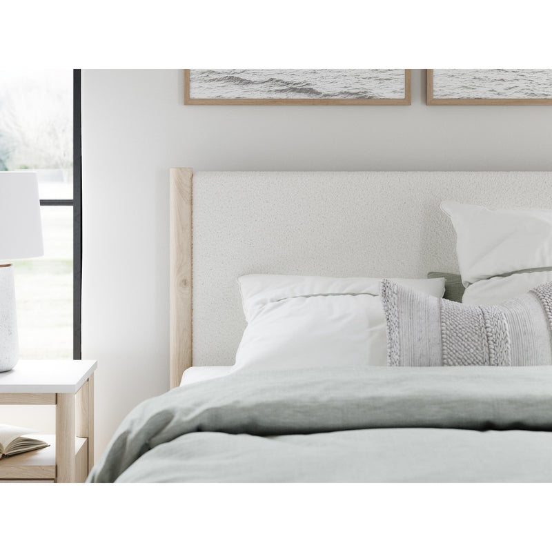  Signature Design by Ashley Cadmori B2615B4 Queen Upholstered Panel Bed IMAGE 6