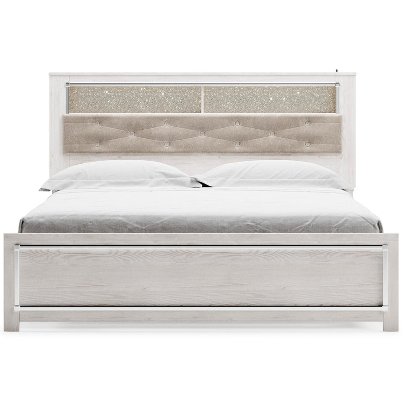  Signature Design by Ashley Altyra B2640B51 King Panel Bookcase Bed IMAGE 2