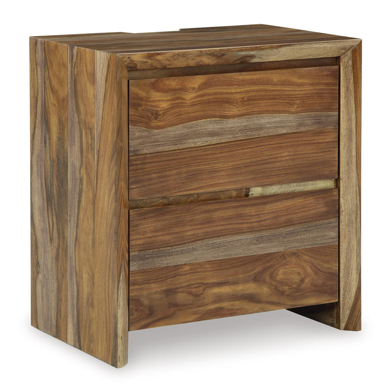  Signature Design by Ashley Dressonni B790-92 Two Drawer Night Stand IMAGE 1
