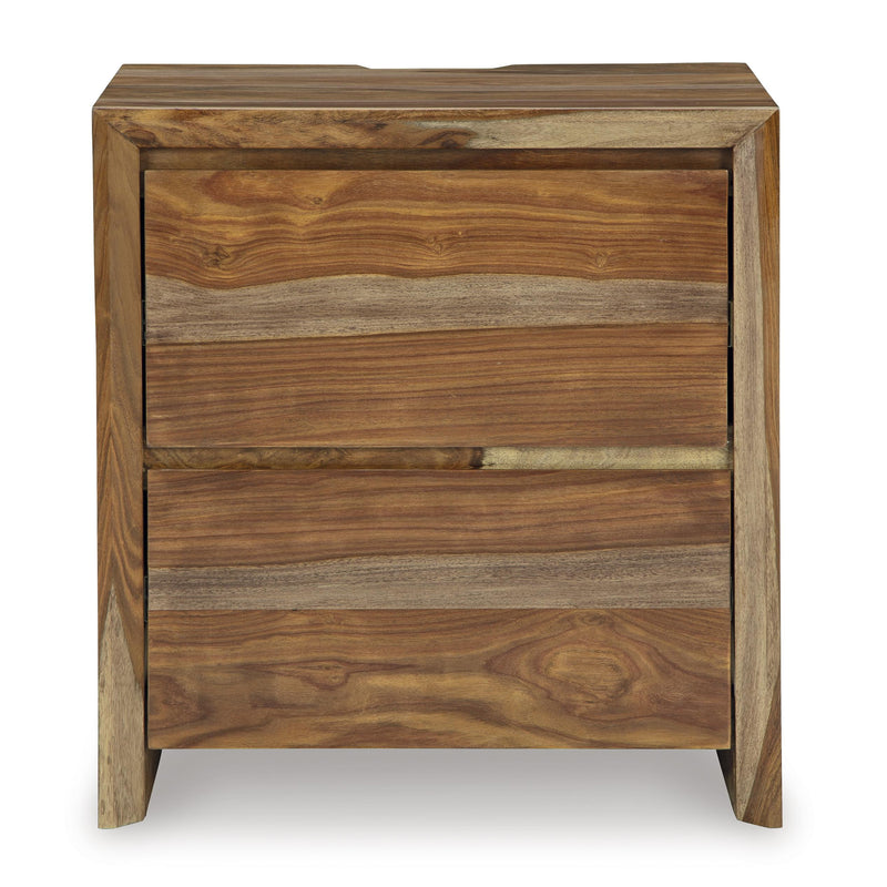  Signature Design by Ashley Dressonni B790-92 Two Drawer Night Stand IMAGE 3
