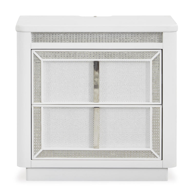  Signature Design by Ashley Chalanna B822-92 Two Drawer Night Stand IMAGE 3