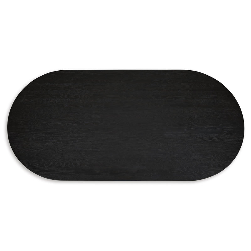 Signature Design by Ashley Rowanbeck D821-25 Oval Dining Room Table IMAGE 4