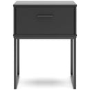  Signature Design by Ashley Socalle EB1865-291 One Drawer Night Stand IMAGE 2